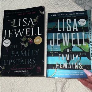 2 BOOK SERIES The Family Upstairs & The FamilyRemains by Lisa Jewell Hardcover